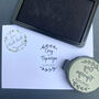 Personalised Wedding Rubber Stamp, thumbnail 1 of 3
