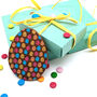 Small Chocolate Easter Egg Flegg With Bunny Pattern, thumbnail 4 of 10