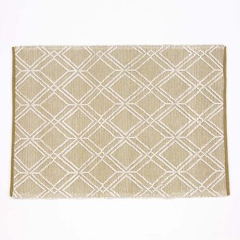 Grassington Indoor Outdoor Olive Rug, 2 of 4