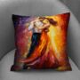 Rhythms Of Passion Hand Made Poly Linen Cushions, thumbnail 5 of 8