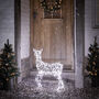 Duchy Fawn Dual Colour Micro LED Light Up Reindeer, thumbnail 2 of 6