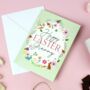 Personalised Easter Springtime Card, thumbnail 1 of 4