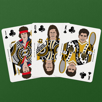Tennis Playing Cards | Gift For Tennis Fans, 11 of 11
