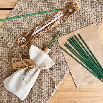 Jasmine Blossom Incense Sticks Premium Hand Dipped Incense Sticks, 5 of 11