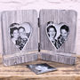 Personalised Wooden Heart Photo Frame, thumbnail 2 of 5