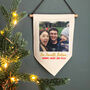 Believe In Christmas Family Photo Decoration Banner, thumbnail 7 of 8