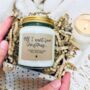 All I Want For Christmas Personalised Scented Candle, thumbnail 3 of 6