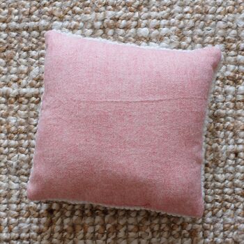 Handmade Abstract Pattern Punch Needle Cushion, 5 of 5