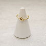 Single Knot Ring Gold, thumbnail 2 of 9