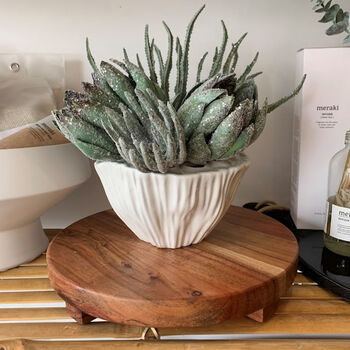 White Lotus Stem Hole Vase, 7 of 9