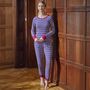 Women's 'Forest Berry' Bamboo Pyjama Set, thumbnail 1 of 5