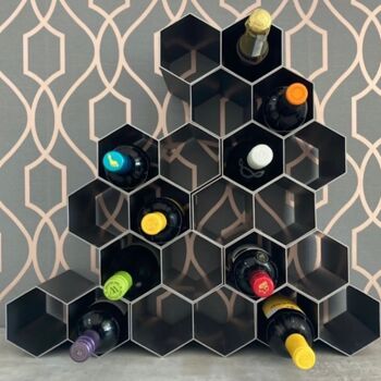 Hexagonal Wine Rack, 2 of 5