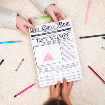'The Daily Mum,' Personalised Newspaper For Mothers, 3 of 10