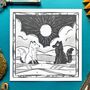 Moon And Fox Art Print, thumbnail 1 of 2