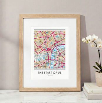 New Home Personalised Location Print, 9 of 12