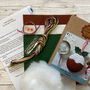 Felt Christmas Pudding Mini Kit, thumbnail 4 of 5