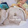 Personalised Children's Pink Hippo Sherpa Blanket, thumbnail 11 of 11
