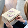 Personalised Floral Garden Seeds Box, thumbnail 2 of 3