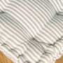 Extra Large Vintage Striped Indoor Cushion, thumbnail 5 of 7
