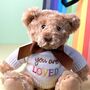 Keeleco Recycled Dougie Caring Bear 'You Are Loved', thumbnail 2 of 4