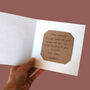Reusable Eco Friendly Monkey Children's Card Blank Inside Or Optional Handwritten Message, thumbnail 5 of 11