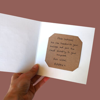 Reusable Eco Friendly Monkey Children's Card Blank Inside Or Optional Handwritten Message, 5 of 11