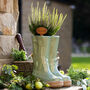 Personalised Large Wellington Boots Planter, thumbnail 4 of 7