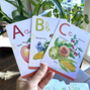 A Z Fruits And Vegetables Children's Flash Cards, thumbnail 1 of 6