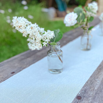 Natural Cotton Table Runner 5m Wedding/Party Decor, 7 of 9