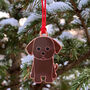 Labrador Puppy Christmas Tree Decoration, thumbnail 7 of 7