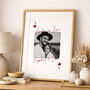 Custom Playing Card Print Valentine And Anniversary Gift, thumbnail 1 of 11