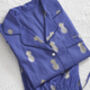 Women's Personalised Cotton Pineapple Pyjamas, thumbnail 4 of 4