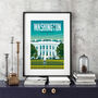 Washington D.C. Art Print, thumbnail 1 of 4