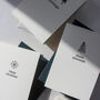 Pack Of Eight Letterpress Christmas Cards, thumbnail 9 of 10