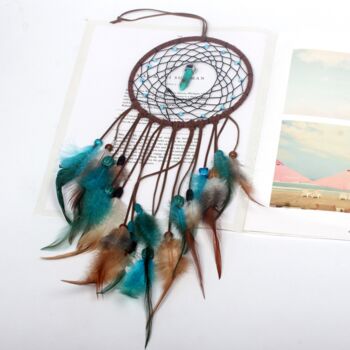 Wall Decor Peacock Dream Catcher With LED Light, 2 of 3
