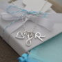 Love For Infinity Initial Sterling Silver Necklace, thumbnail 1 of 7