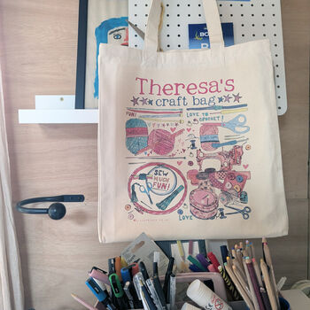 Personalised Craft Bag, 4 of 12