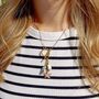 Coastal Cutie Seaside Charm Necklace, thumbnail 2 of 6