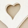 Extra Large Hand Painted Hanging Heart, thumbnail 4 of 4