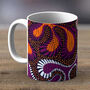 Purple And Orange Ankara Print Mug Fabric Two, thumbnail 1 of 2