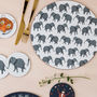 Marching Elephant Placemat, thumbnail 1 of 4