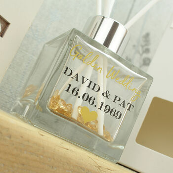 Personalised Wedding Anniversary Crystal Reed Diffuser, 2 of 4