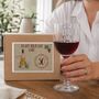 Personalised 50th Birthday Engraved Wine Glass Gift, thumbnail 3 of 9