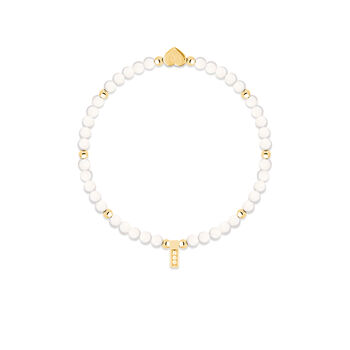 Moonstone And Gold Beads Healing Crystals Bracelet Gift, 3 of 6