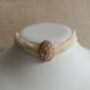 Pink Choker Gold Plated Meenakari Set, thumbnail 8 of 8