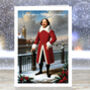 Festive, Funny William Shakespeare Christmas Card, thumbnail 5 of 7