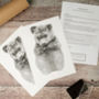 Personalised Baby Bear Footprint Kit, thumbnail 4 of 5