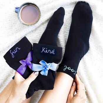Affirmation Socks Gift For Men And Women, 4 of 9