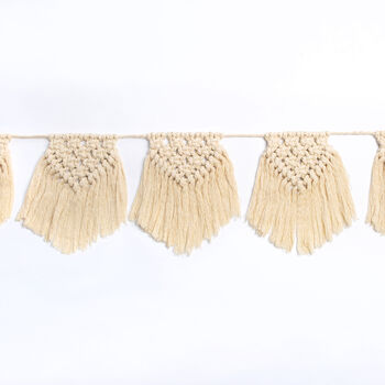 Isabella Macrame Bunting Craft Kit, 2 of 9