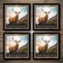 Personalised Bar Runner And Coasters Stag Inn, thumbnail 3 of 8